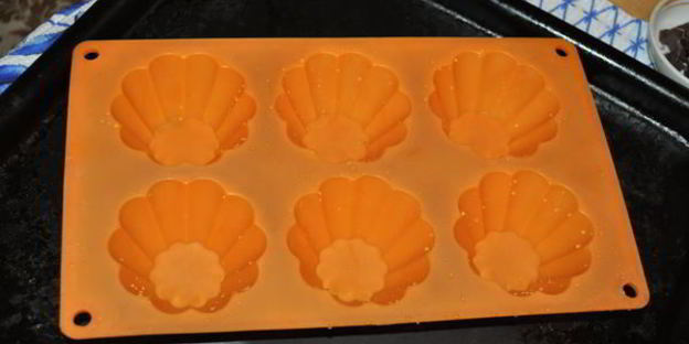 маффины с шоколадом