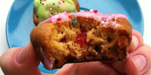 маффины с цукатами