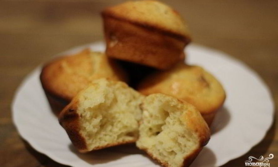 Рецепт маффинов с творогом