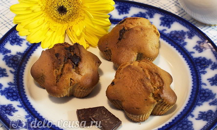 Рецепт маффинов с вареной сгущенкой