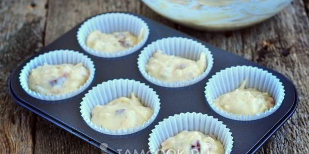 маффины с ветчиной и сыром