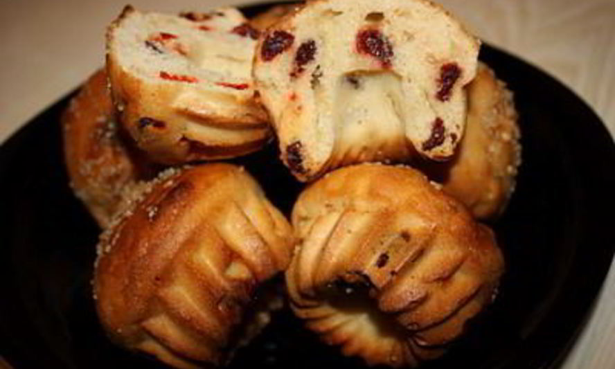 Рецепт маффинов с вишней