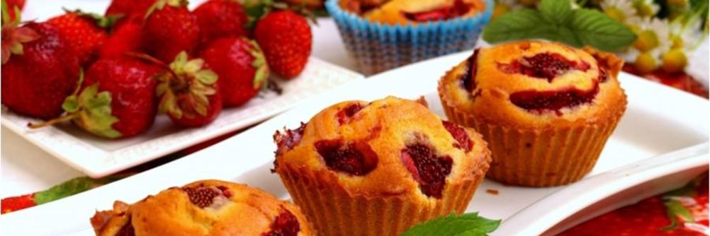 Маффины с ягодами