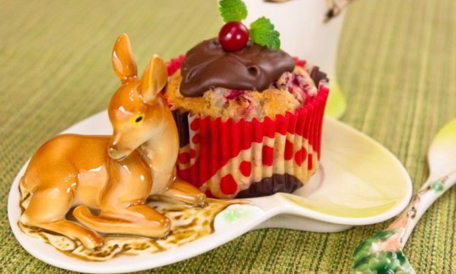 Рецепт маффинов с ягодой