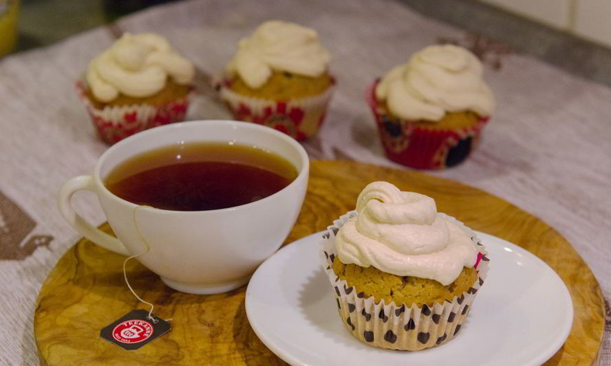 Рецепт маффинов с экстрактом чая