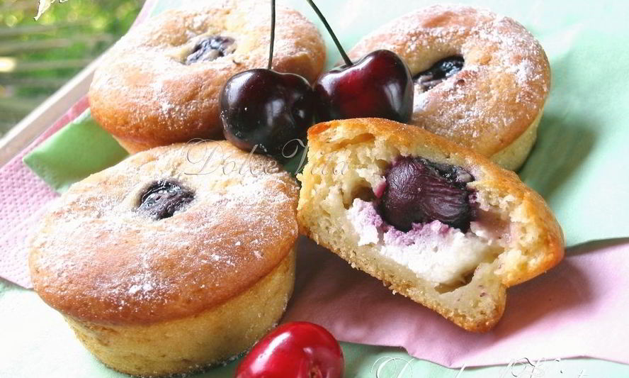 Рецепт маффинов ягодный сюрприз