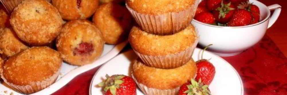 Миндальные маффины с сюрпризом