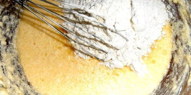 миндальные маффины с сюрпризом