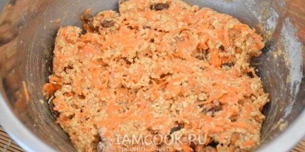овсяно-морковные маффины