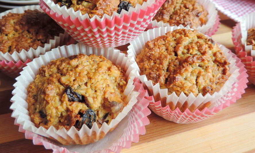 Рецепт овсяных маффинов