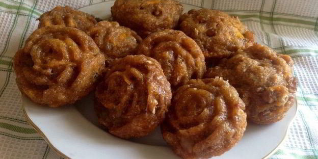 постные морковные маффины