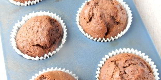 шоколадно-банановые маффины