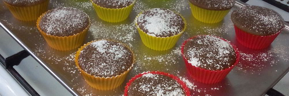 Шоколадные маффины с кусочкамии шоколада