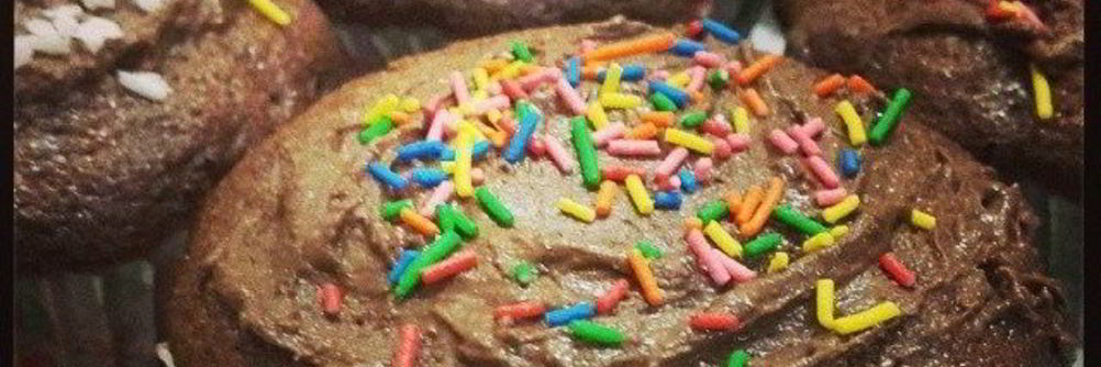 Шоколадные маффины с шоколадом