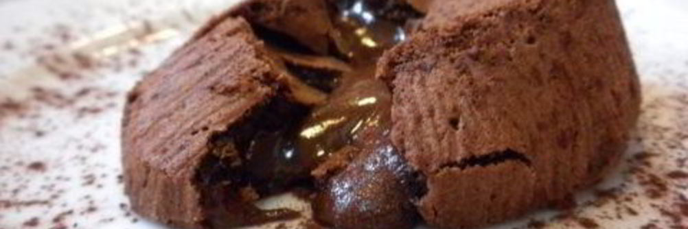 Шоколадные маффины с жидкой начинкой