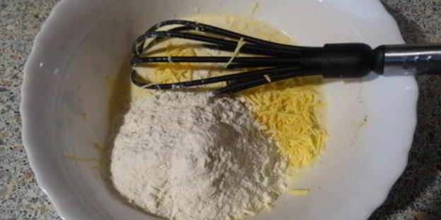 сырные маффины с курочкой