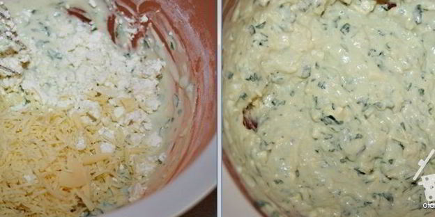 сырные маффины с помидоркой черри