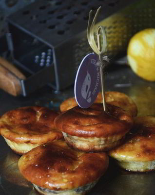 Творожно-лимонные маффины с изюмом