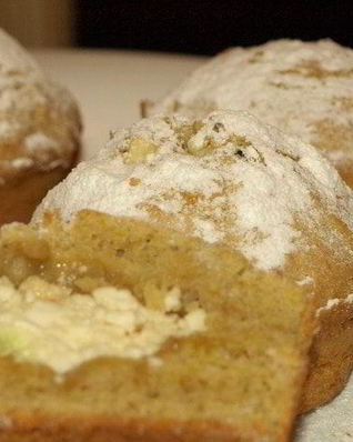 Тыквенные маффины с творогом и корицей