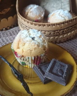 Ванильные маффины