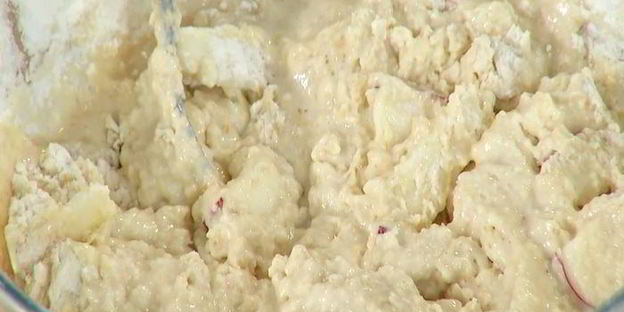 яблочные маффины на кефире с орехами и отрубями