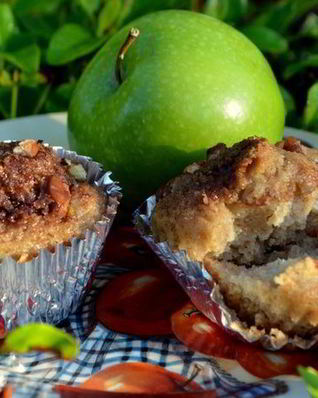 Яблочные маффины