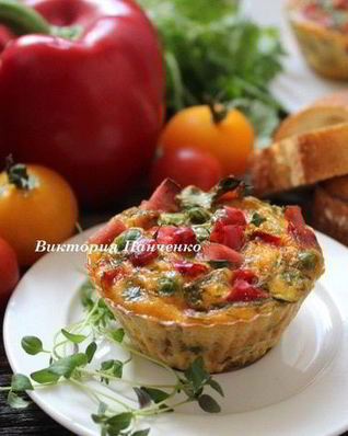 Закусочные яичные маффины