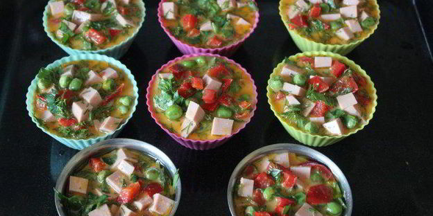 закусочные яичные маффины