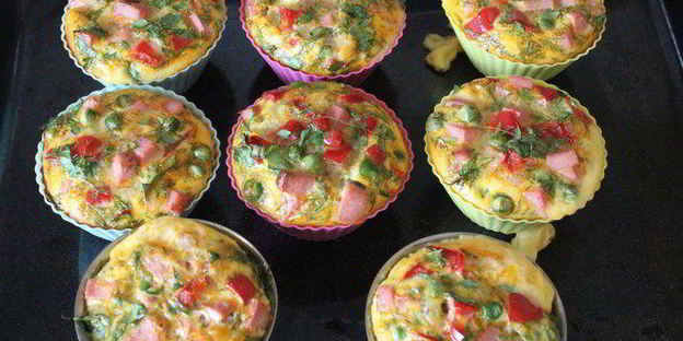 закусочные яичные маффины