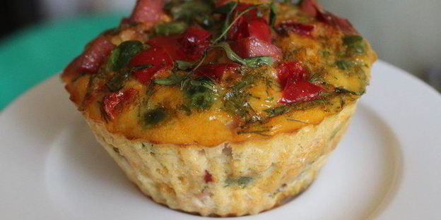 закусочные яичные маффины