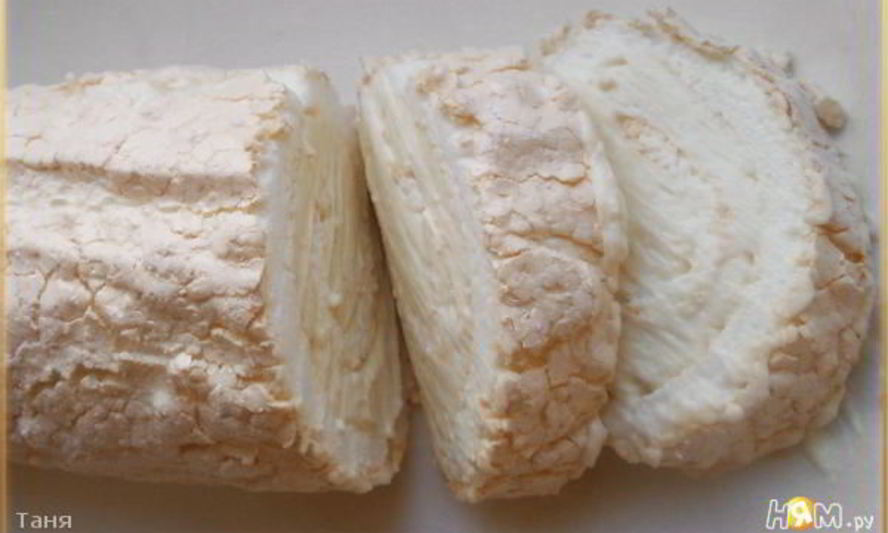 Рецепт меренгового рулета