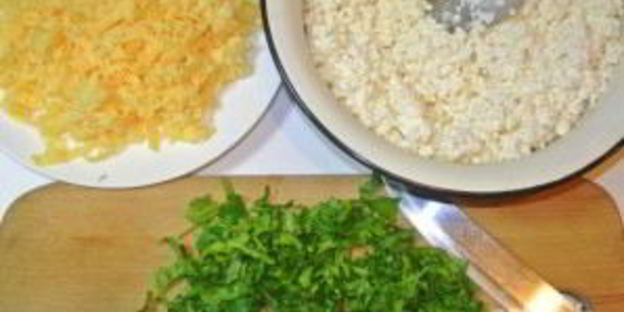 несладкая выпечка с творогом