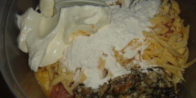 драконье мясо — куриные оладьи