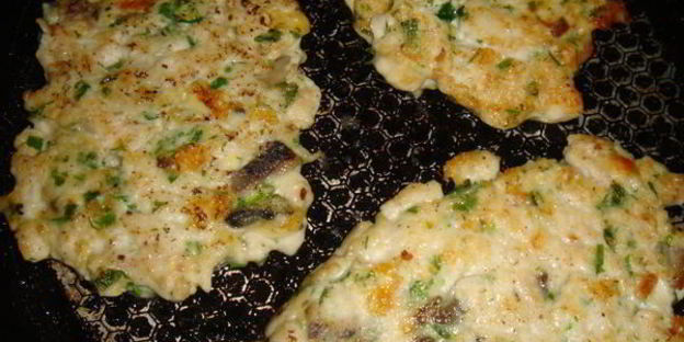 драконье мясо — куриные оладьи