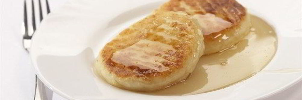 Дрожжевые оладьи на молоке