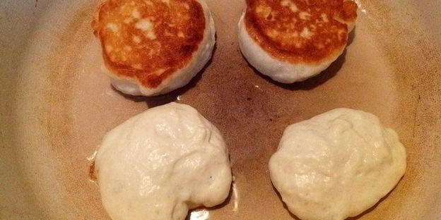 дрожжевые оладьи