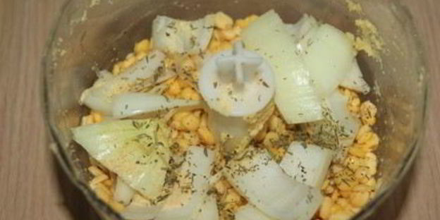 гороховые постные оладьи