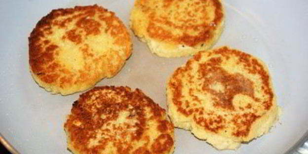 гороховые постные оладьи