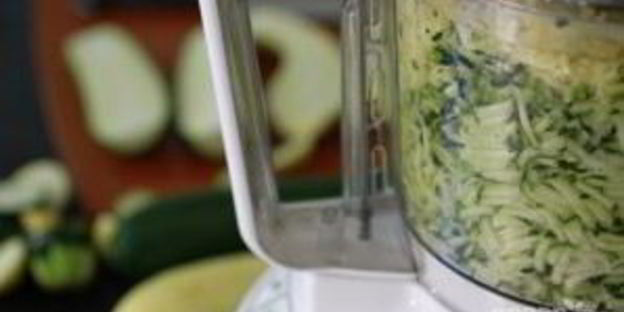 кабачковые оладьи минутка