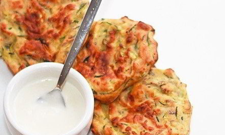 Рецепт кабачковых оладий в духовке