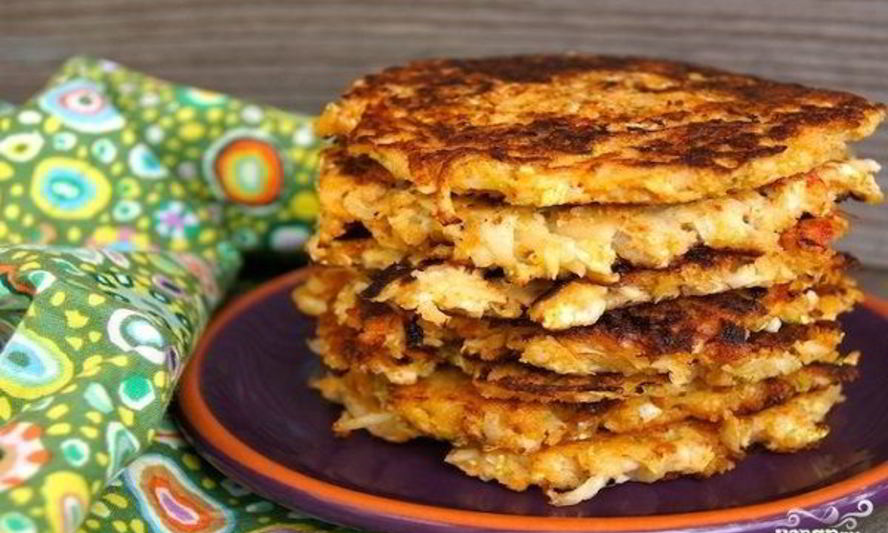 Рецепт капустна-картофельных оладьи