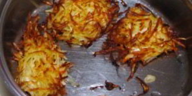 капустно-картофельные оладьи