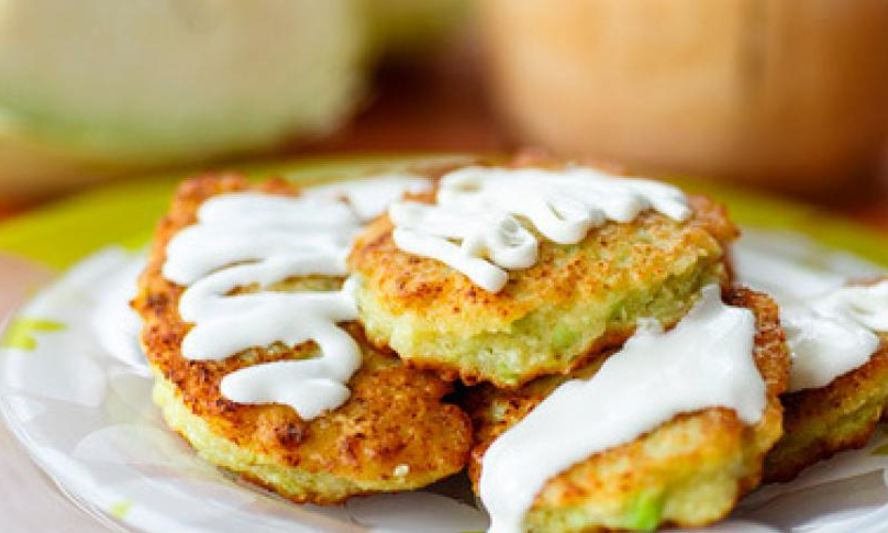 Рецепт капустных оладий