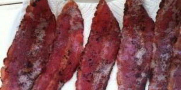 картофельные оладьи с беконом