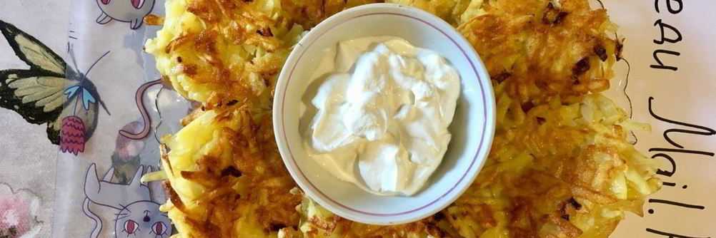 Картофельные оладьи