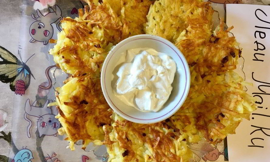 Рецепт картофельных оладий