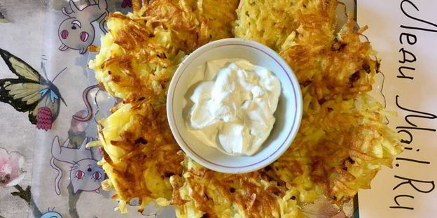 картофельные оладьи