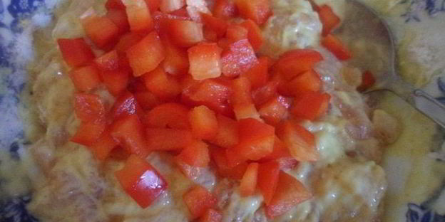 куриные оладушки с перчинкой