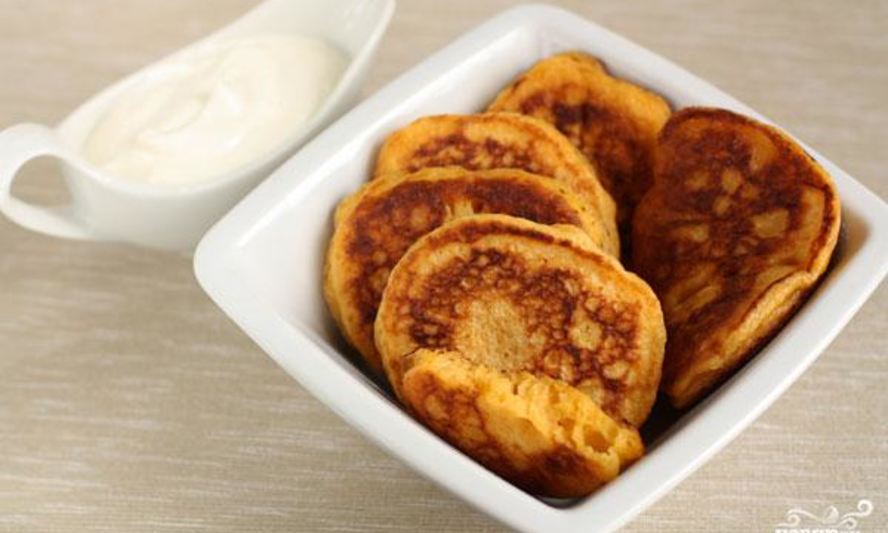 Рецепт морковных оладий