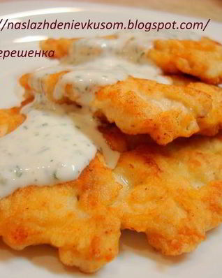 Оладушки из рубленой индейки